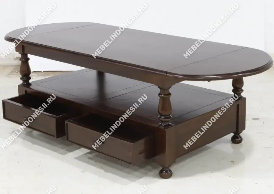Журнальный стол с ящиками  