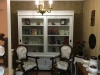 Шкаф книжный с дверцами "Мария Сильва" Слоновая кость MS922  купить в интернет магазине Мебель из массива. Звоните +7 495 961-63-63 Книжные шкафы из массива дерева