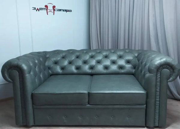 Диван кожаный "Честер" 2-х местный  